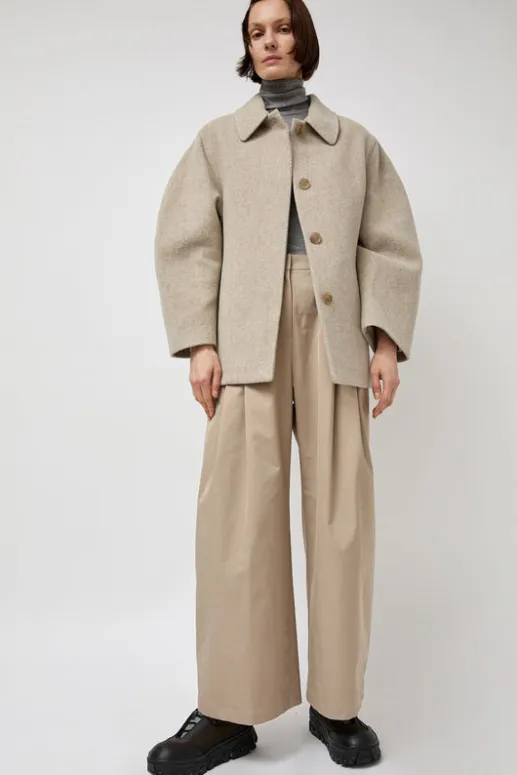 No.6 Store Hourglass Half Coat in Beige