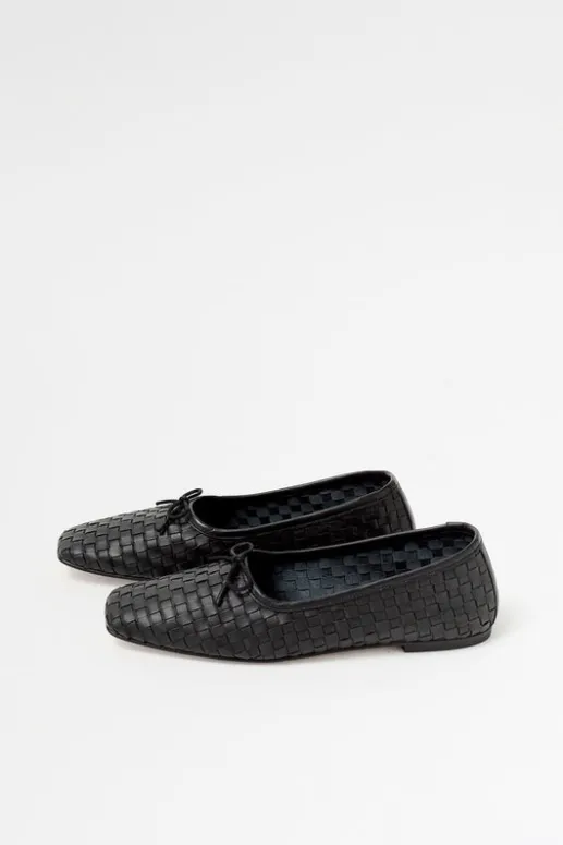 No.6 Store Jada Woven Ballet Flat in Black