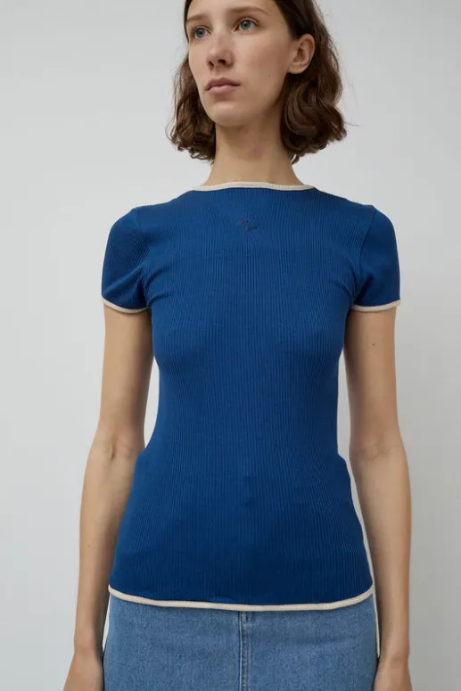 No.6 Store Jaya Seamless Top in Navy
