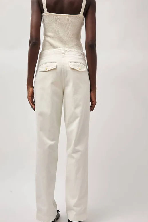 No.6 Store Jeff Chino Pants in White