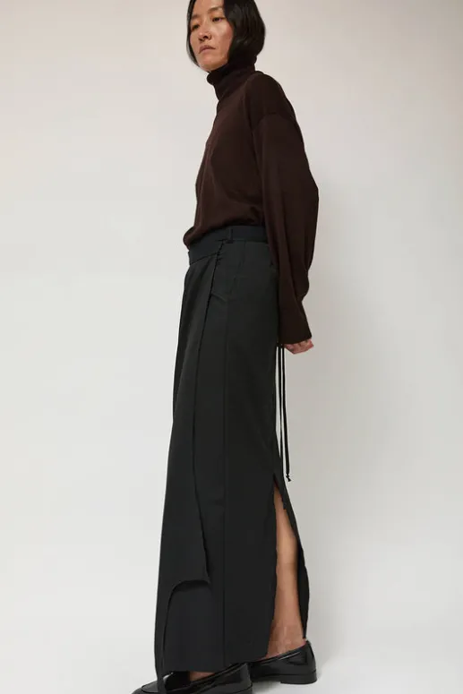 No.6 Store Jellie Pareo Skirt in Upcycled Tailoring