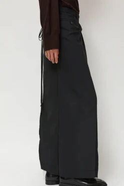 No.6 Store Jellie Pareo Skirt in Upcycled Tailoring