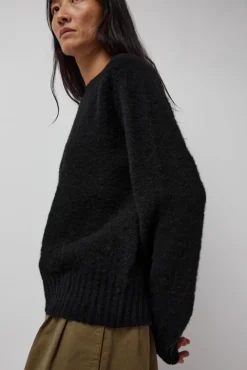No.6 Store Jets Crew Knit in Black