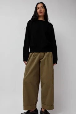 No.6 Store Jets Crew Knit in Black