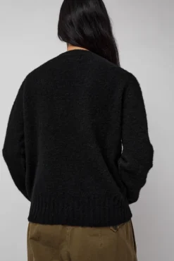 No.6 Store Jets Crew Knit in Black