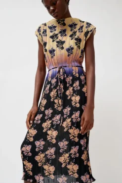 No.6 Store Julien Dress in Dip Dye Shadow Floral