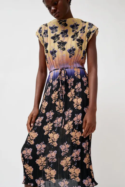 No.6 Store Julien Dress in Dip Dye Shadow Floral