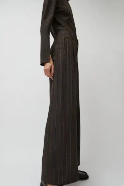 No.6 Store Kent Pant in Brown Stripe