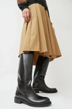 No.6 Store Knee High Roper Boot in Espresso