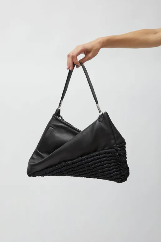 No.6 Store Knit Twisterette Bag in Black