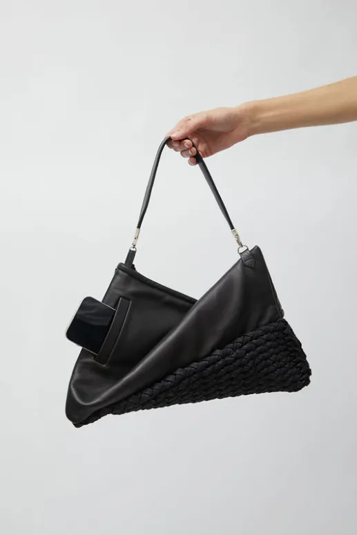 No.6 Store Knit Twisterette Bag in Black