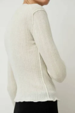 No.6 Store Komorebi Sweater in Chalk