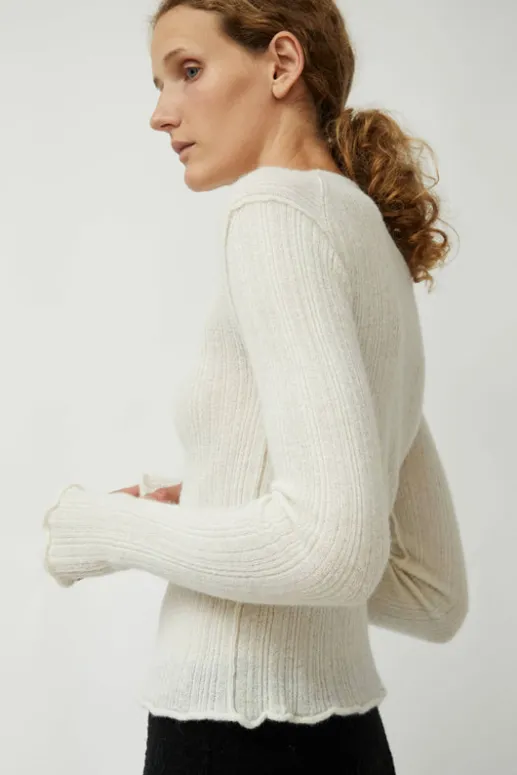 No.6 Store Komorebi Sweater in Chalk
