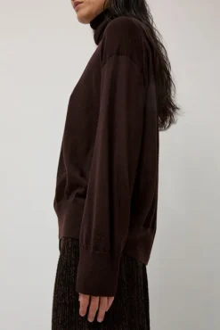 No.6 Store La Base Turtleneck in Brown
