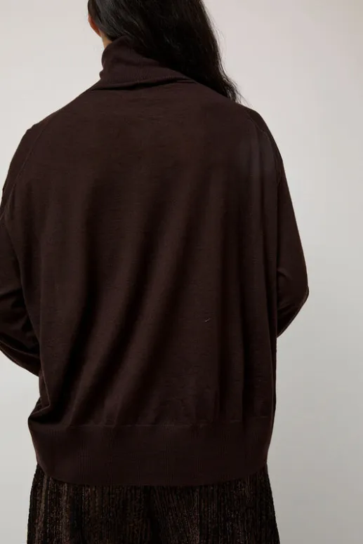 No.6 Store La Base Turtleneck in Brown
