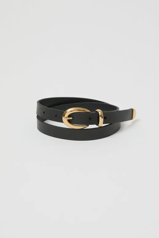 No.6 Store La Frieda Belt in Noir