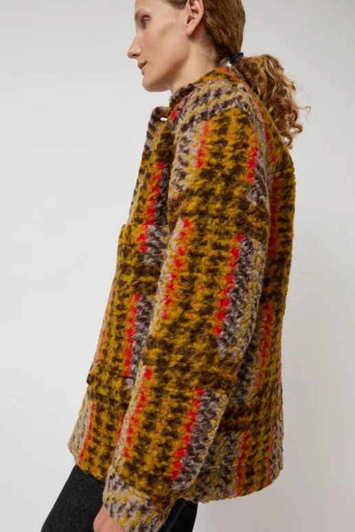 No.6 Store Lamington Jacket in Multicolored Check