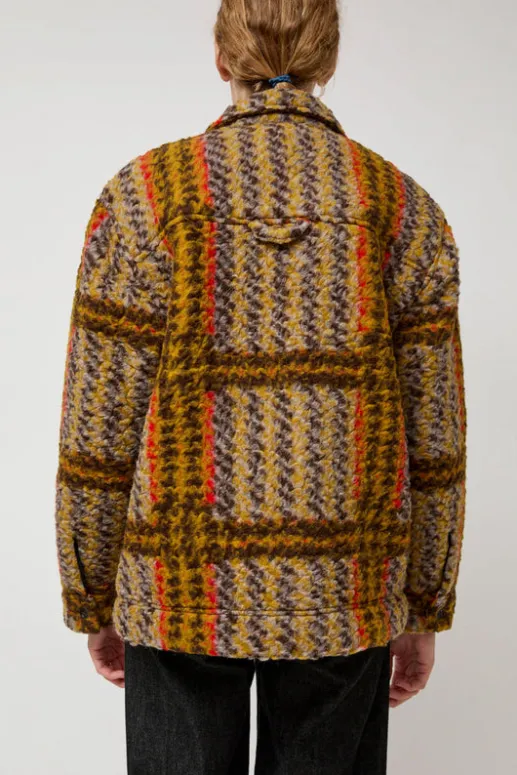 No.6 Store Lamington Jacket in Multicolored Check
