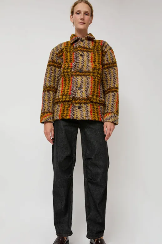 No.6 Store Lamington Jacket in Multicolored Check