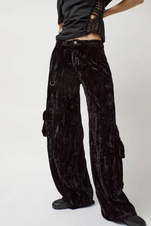 No.6 Store Lawn Cargo Pant in Black