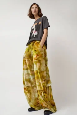 No.6 Store Lawn Cargo Pant in Sage Molten Floral
