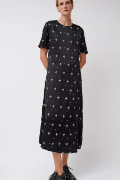 No.6 Store Lola Dress in Black Embroidered