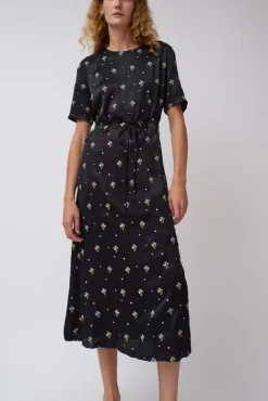 No.6 Store Lola Dress in Black Embroidered