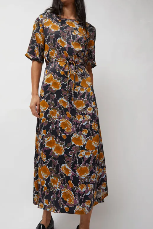 No.6 Store Lola Dress in Gold Roses