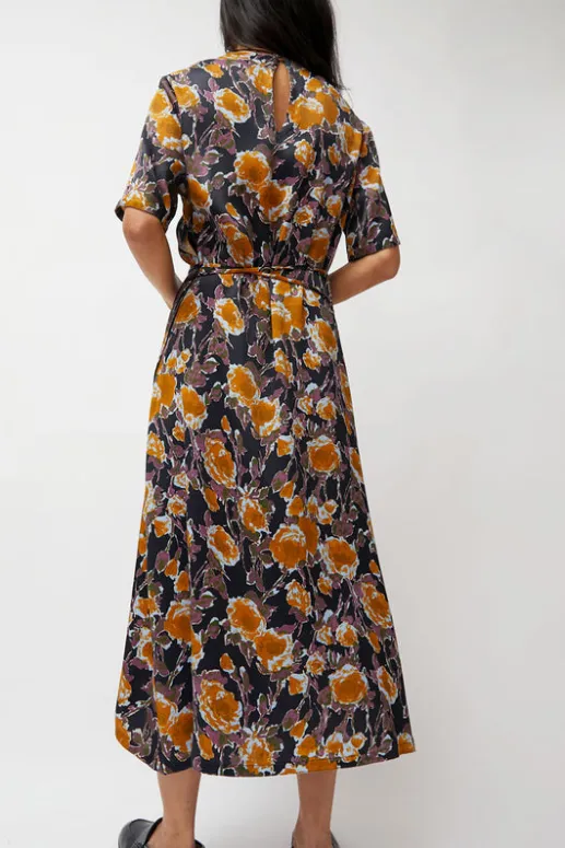 No.6 Store Lola Dress in Gold Roses