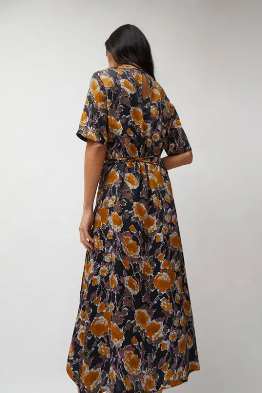 No.6 Store Lola Dress in Gold Roses