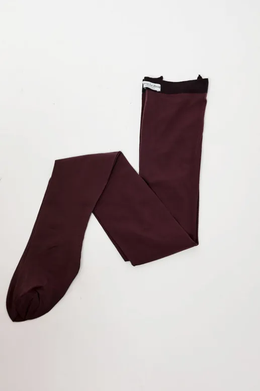 No.6 Store Lycra Tights in Melanzana