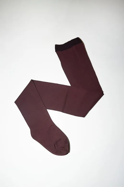 No.6 Store Lycra Tights in Melanzana
