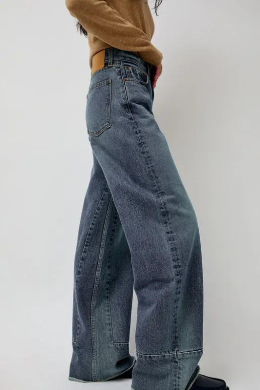 No.6 Store Marcel Culotte in Liesl Blue