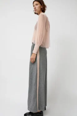 No.6 Store Margot Trouser in Grey and Pale