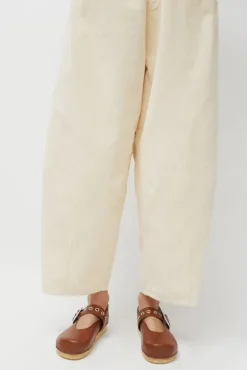 No.6 Store Maryjane Clog on Flat Bendable Base in British Tan