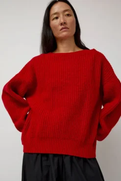 No.6 Store Mea Pullover in Red