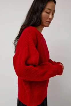 No.6 Store Mea Pullover in Red