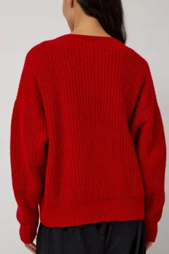 No.6 Store Mea Pullover in Red