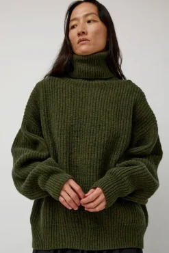 No.6 Store Mea Turtleneck in Forest