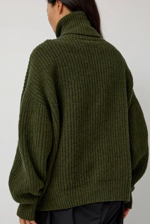 No.6 Store Mea Turtleneck in Forest