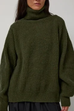No.6 Store Mea Turtleneck in Forest