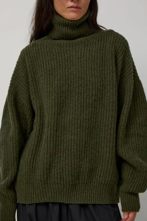 No.6 Store Mea Turtleneck in Forest