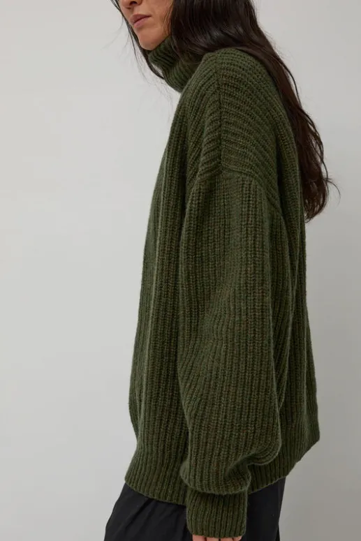 No.6 Store Mea Turtleneck in Forest