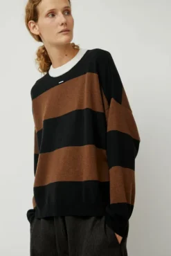 No.6 Store Merino Wool Sweater in Stripe