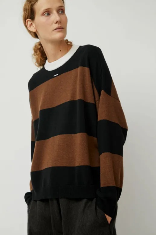 No.6 Store Merino Wool Sweater in Stripe