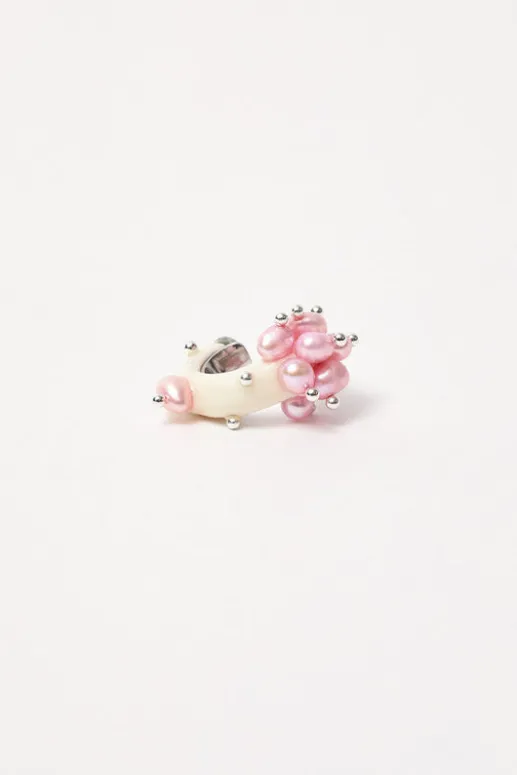 No.6 Store Merry Me Earcuff in White