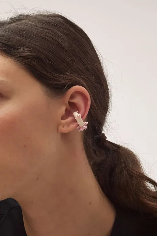 No.6 Store Merry Me Earcuff in White