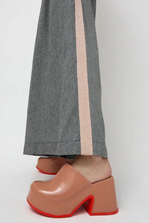 No.6 Store Mia Mule in Brown and Red
