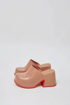 No.6 Store Mia Mule in Brown and Red