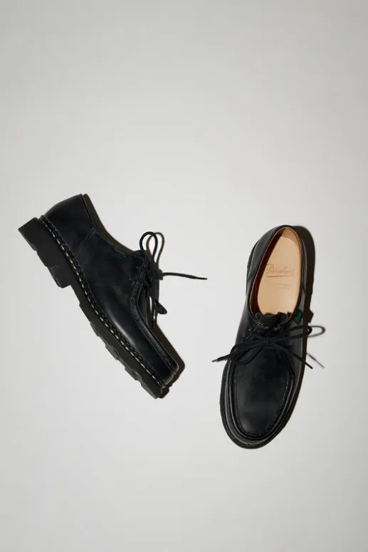 No.6 Store Michael Shoe in Lisse Noir